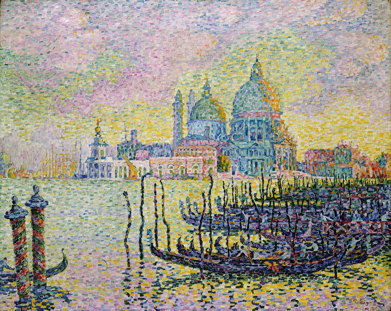 Gran Canal de Venecia de Paul Signac