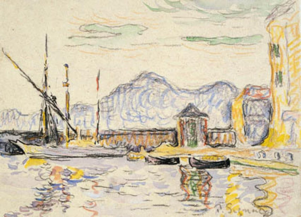 El puerto de Antibes de Paul Signac