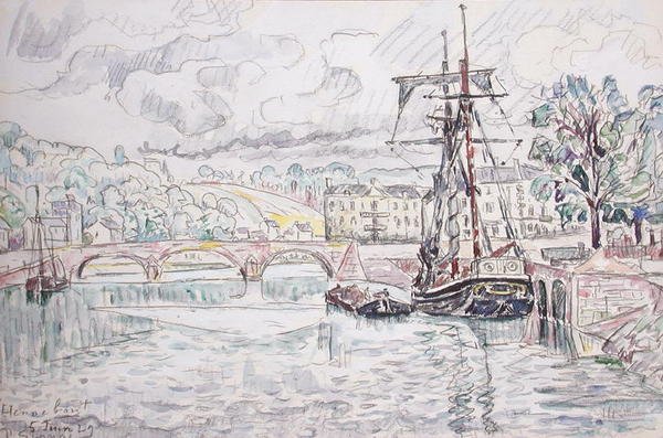 Hennebont de Paul Signac