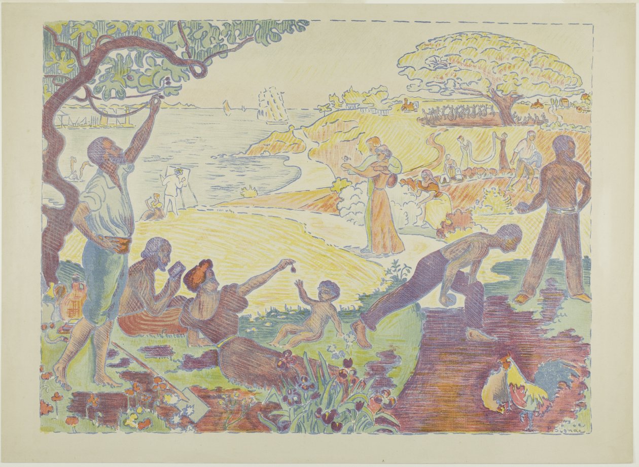 En tiempos de armonía de Paul Signac