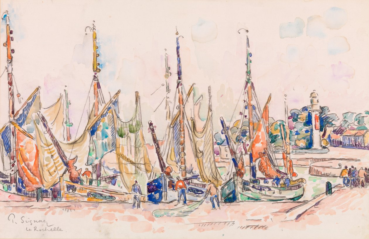 La Rochelle de Paul Signac