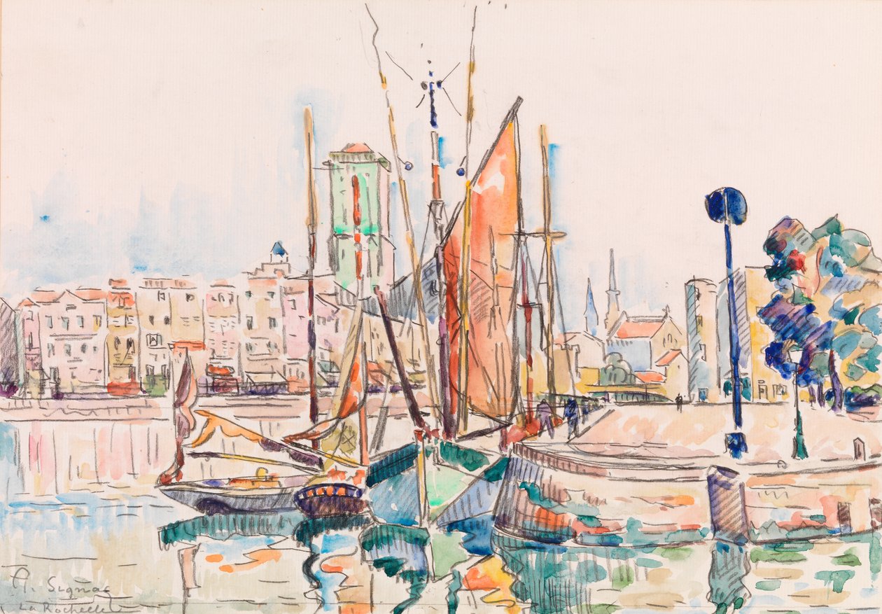 La Rochelle de Paul Signac