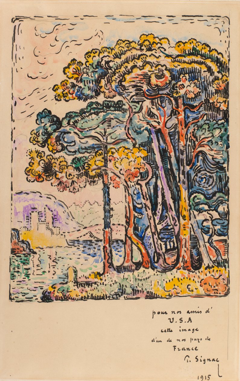 Paisaje, 1915 de Paul Signac