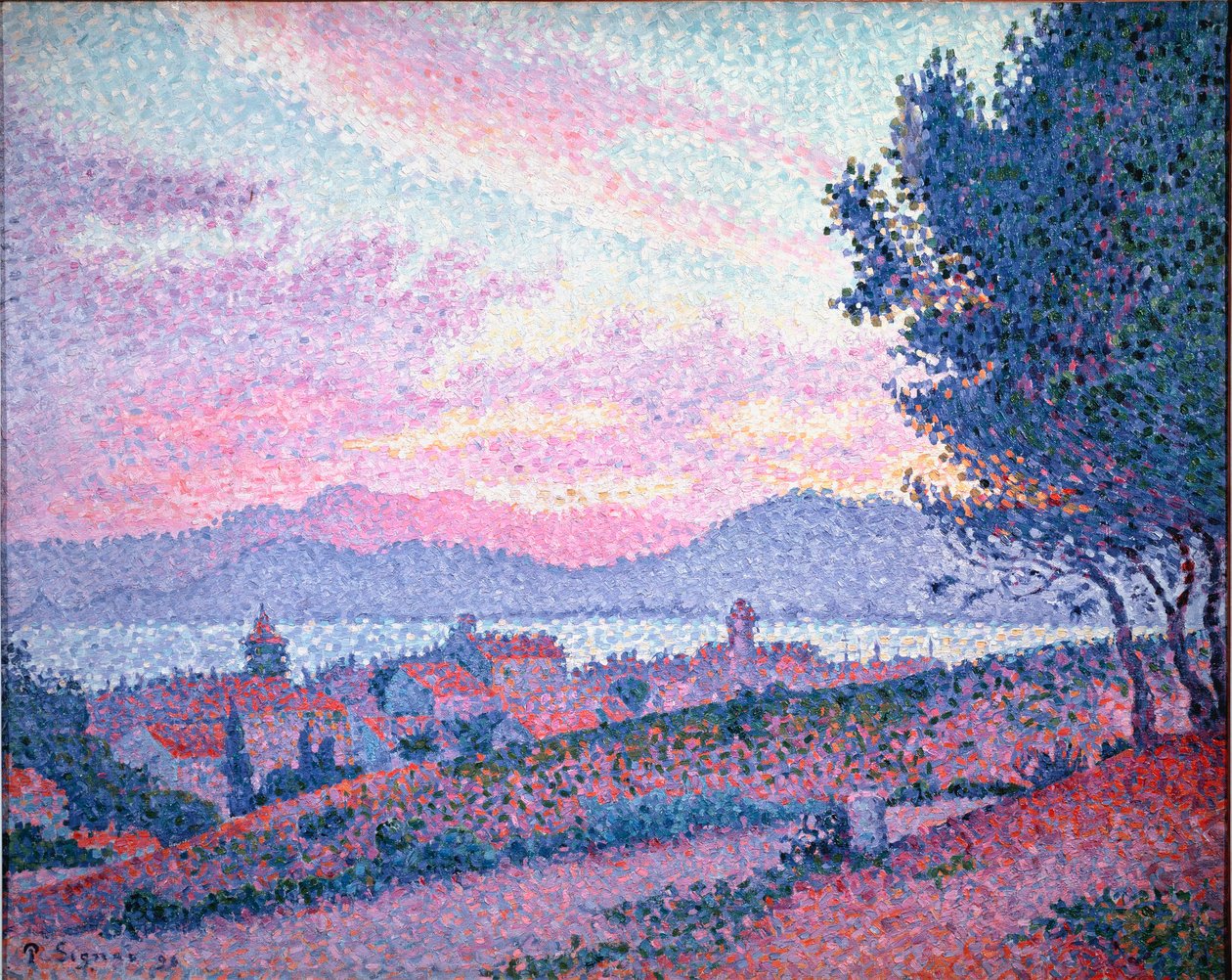 Saint-Tropez (1863-1935) de Paul Signac