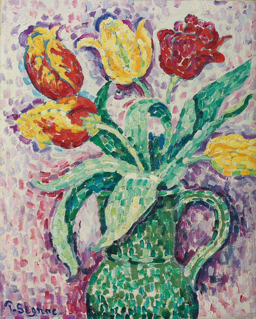 El jarrón verde, 1920 de Paul Signac