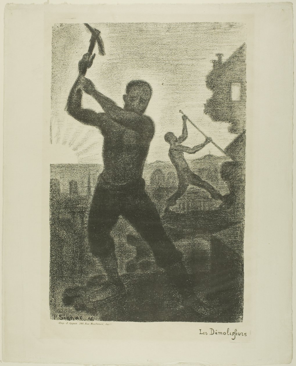 Los naufragadores de Paul Signac