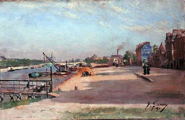 Quai de la Rapée, París de Paul Sourou