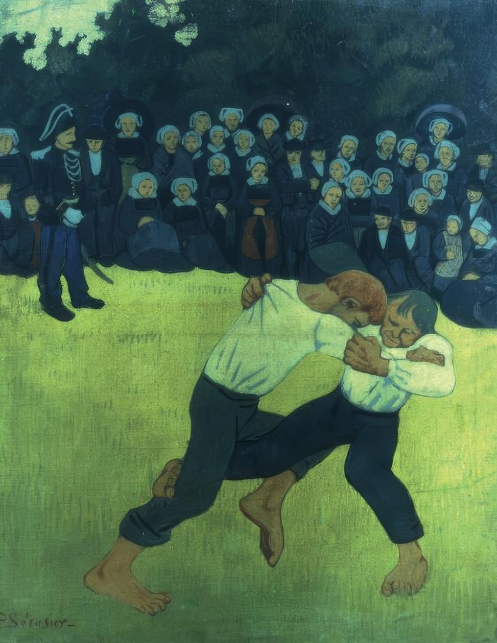 La lucha bretona de Paul Sérusier