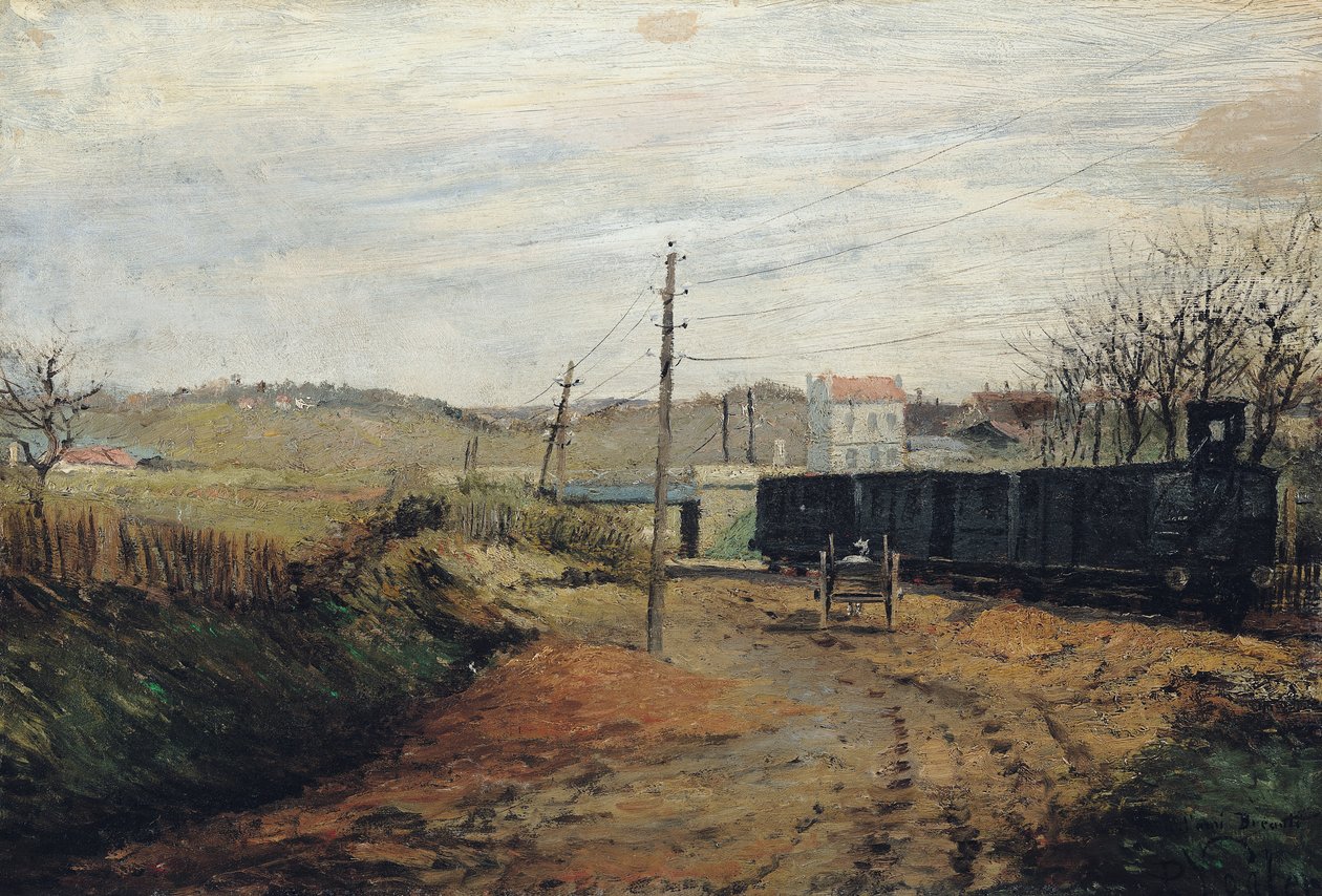 La estación en Argenteuil de Paul Vogler