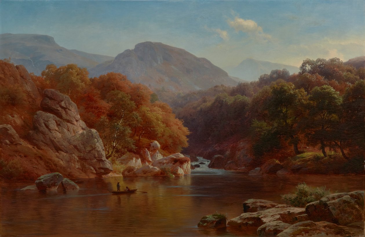 Pennsylvania Landscape 1862 (Óleo sobre lienzo) de Paul Weber