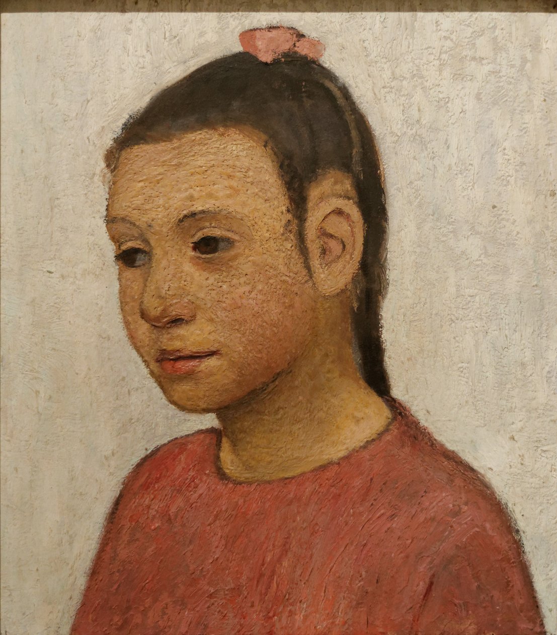 Retrato de una niña de Paula Modersohn Becker