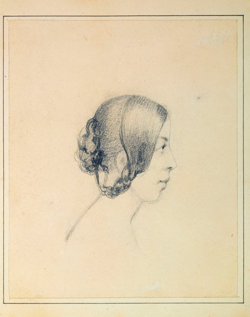 Autorretrato de Pauline Viardot García