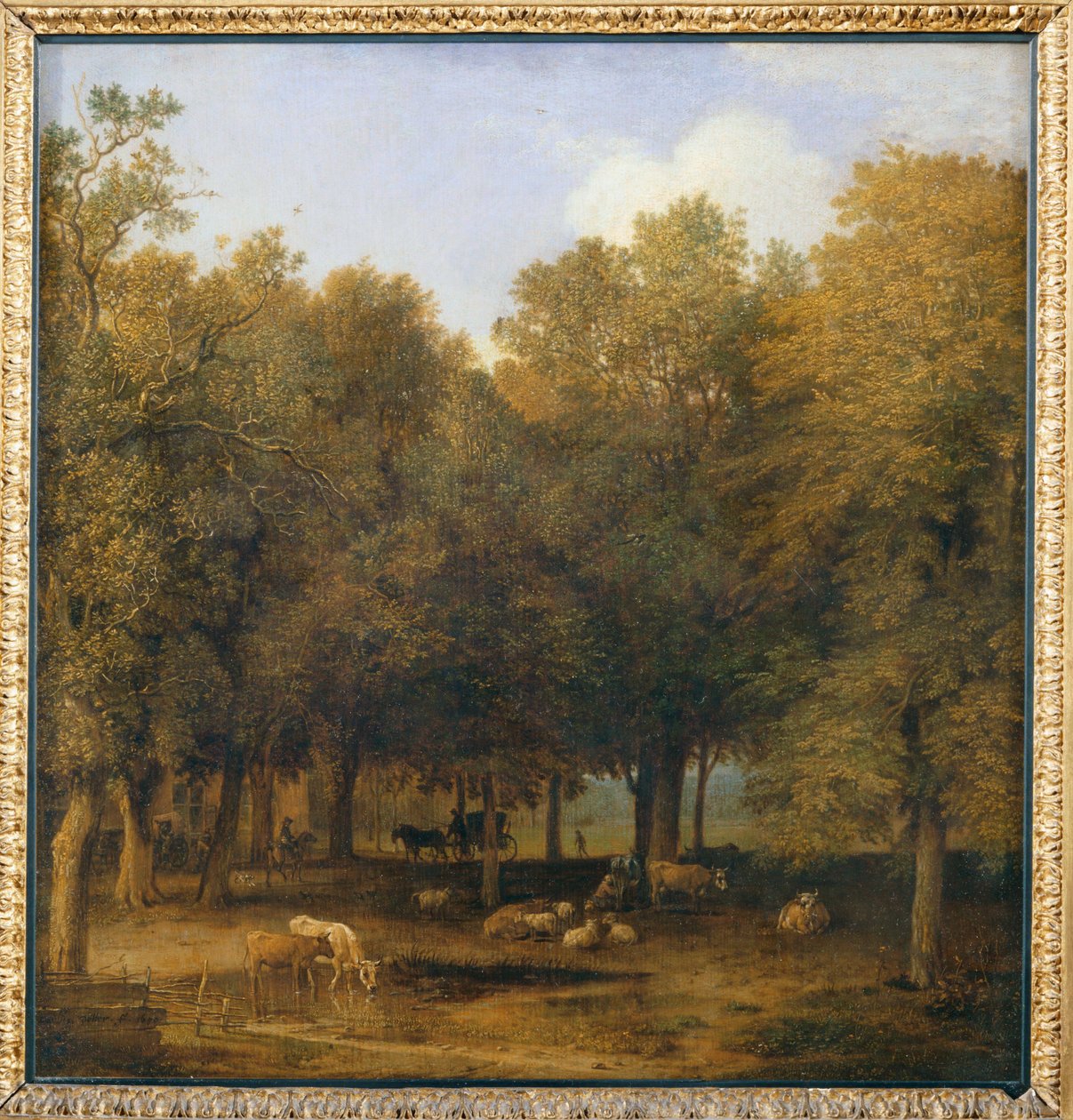 Le Bois de La Haye. 1650 ... de Paulus (attr.to) Potter
