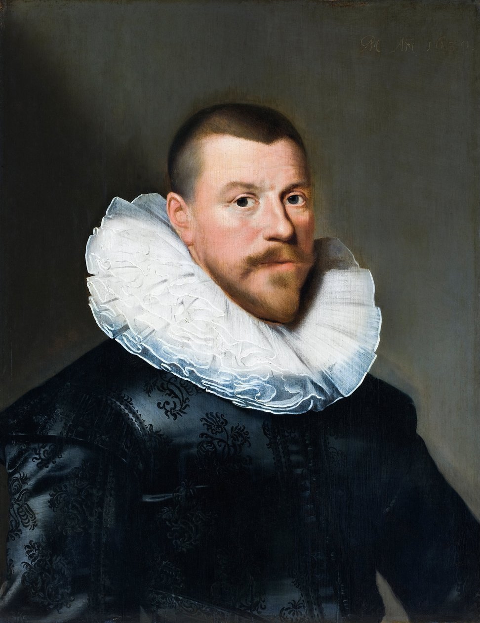 Retrato de un hombre de mediana edad de Paulus Moreelse