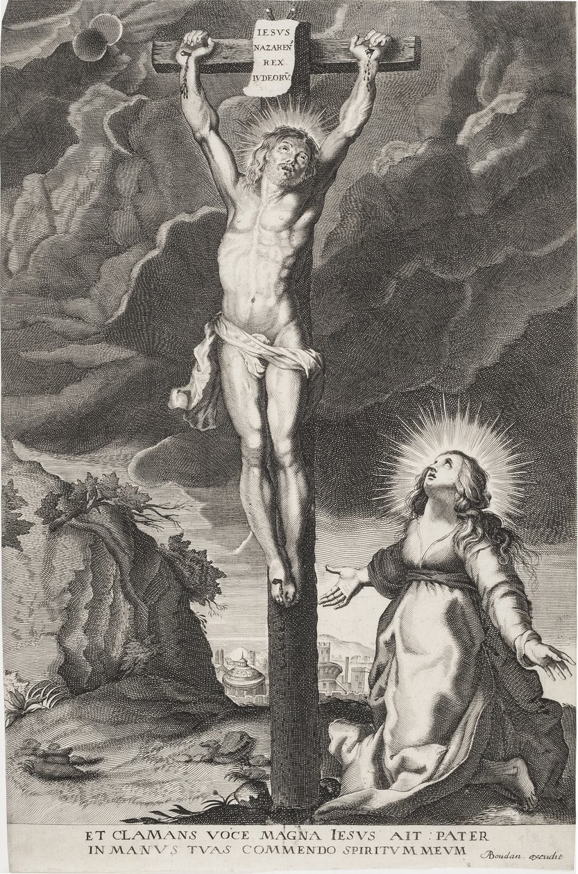 Cristo en la cruz de Paulus Pontius