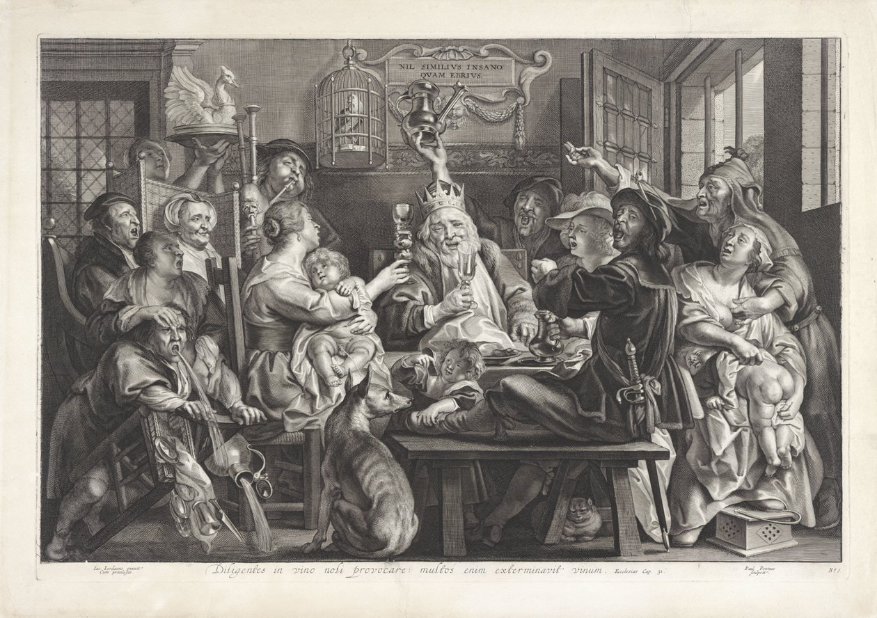 El Rey Bebe (Epifanía) de Paulus Pontius