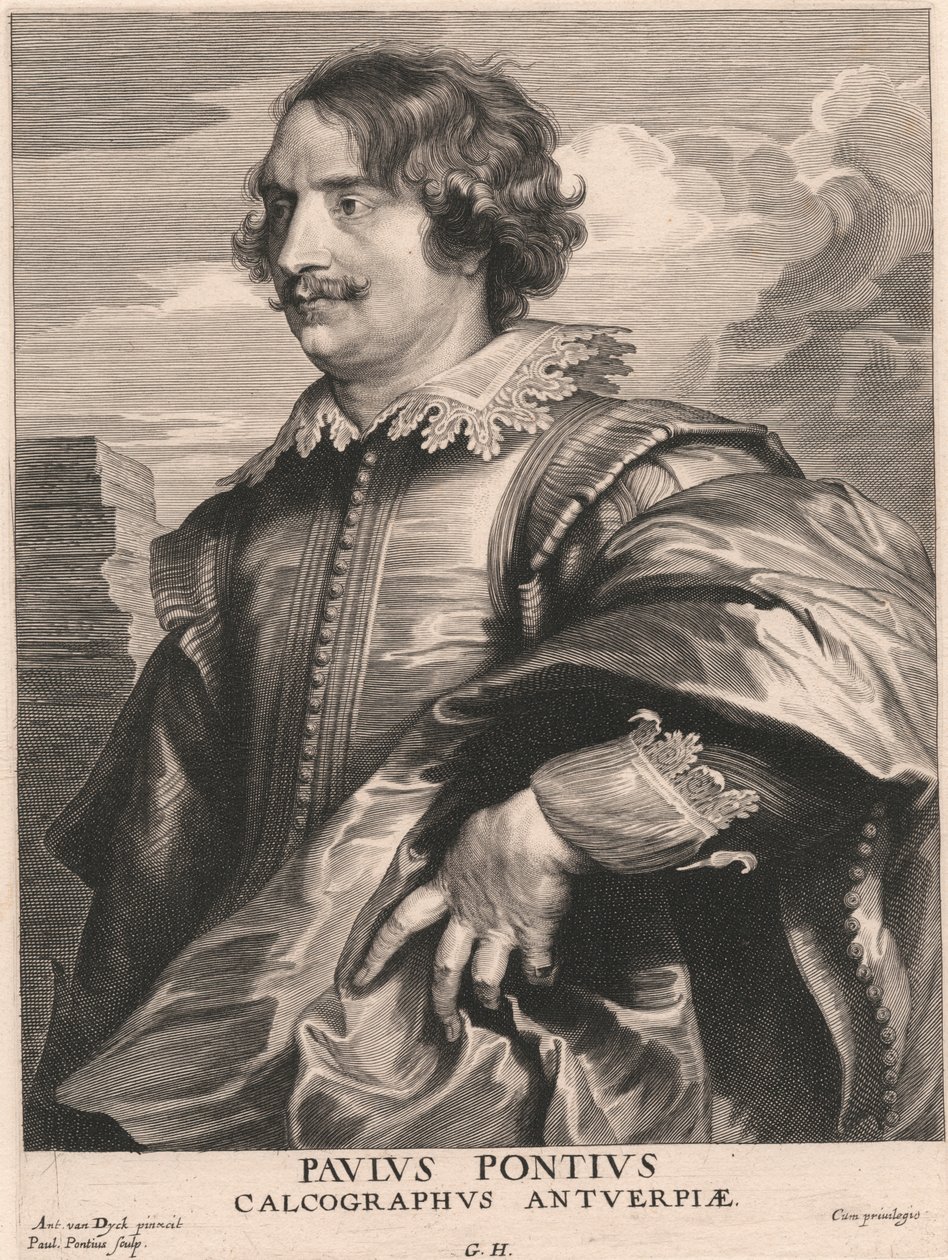 Paulus Pontius/ Pavivs Pontivs/ Calcographvs Antverpiae de Paulus Pontius