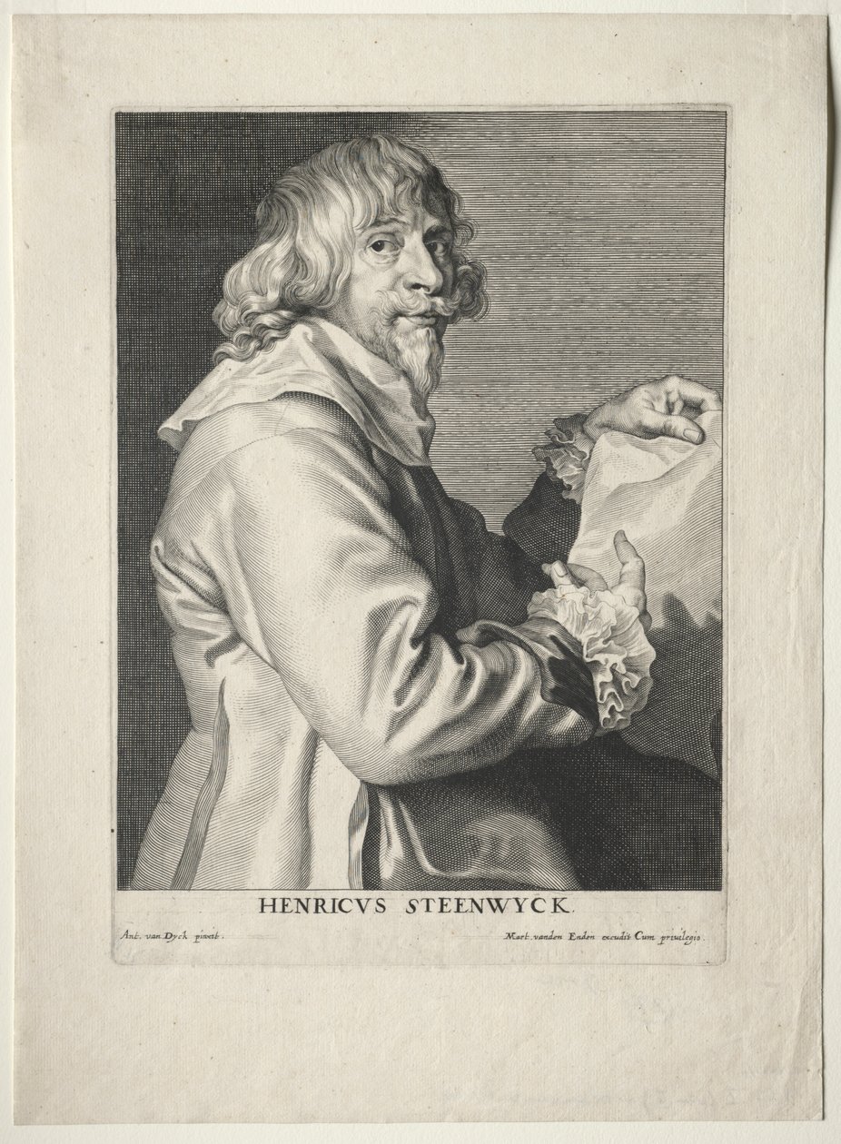 Portrait of Henri van Steenwyck de Paulus Pontius