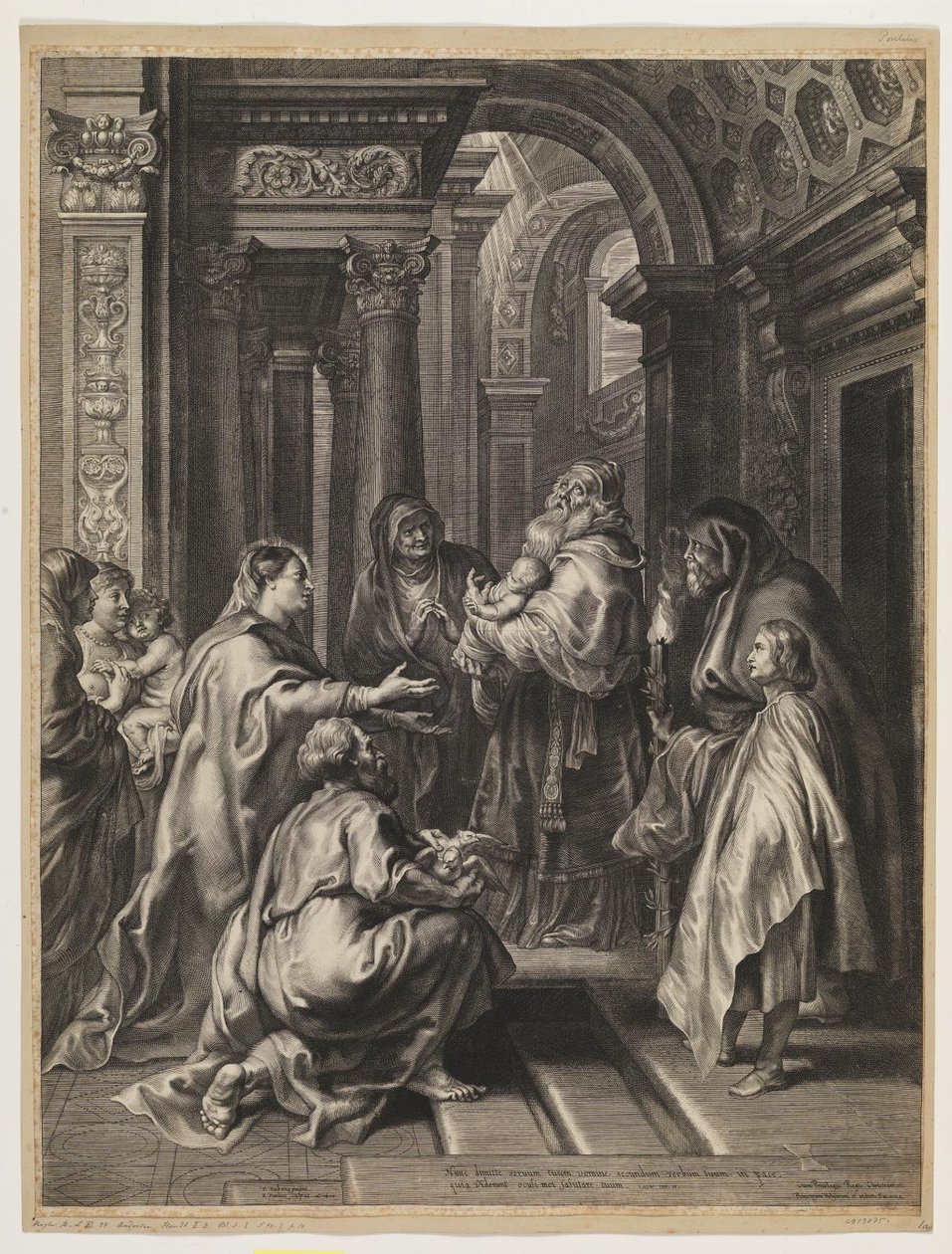 La Presentación en el Templo de Paulus Pontius