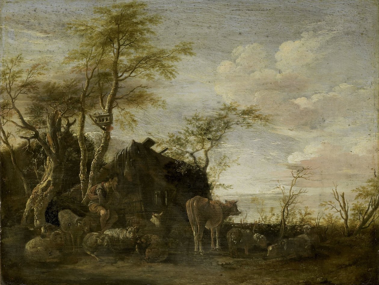 Una cabaña de pastores de Paulus Potter