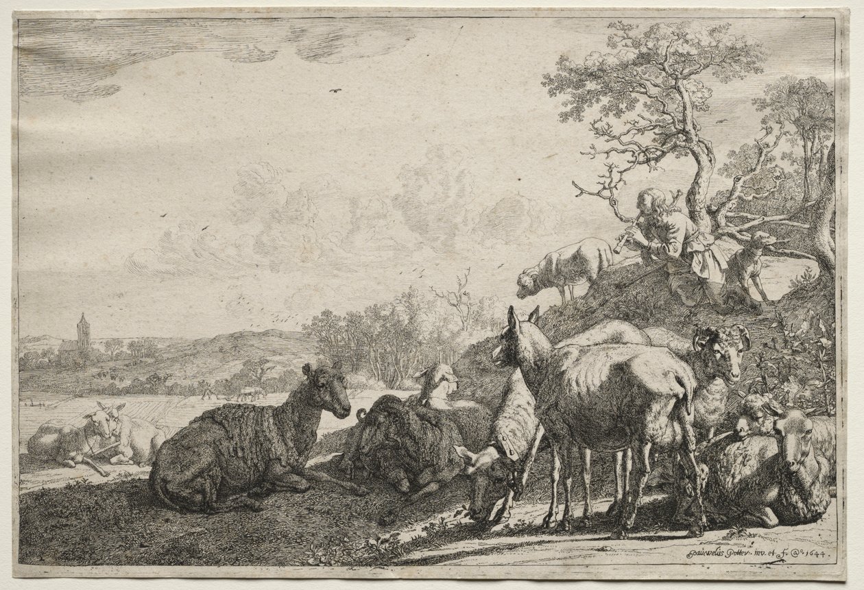 El pastor, 1644 de Paulus Potter