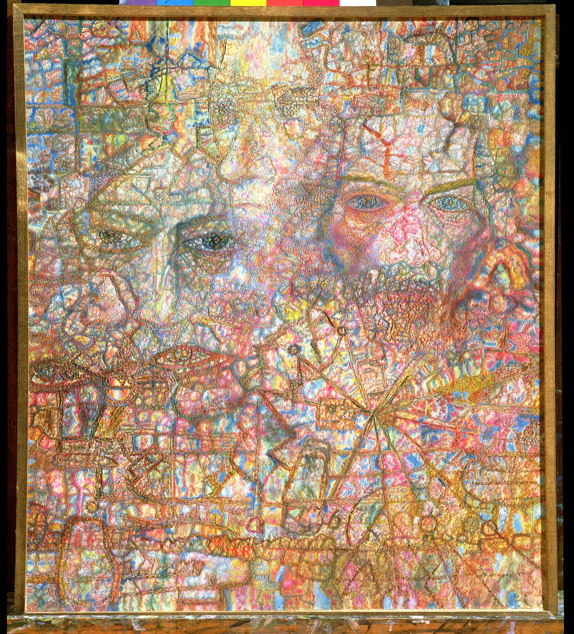 Rostros, 1940 de Pawel Nikolajewitsch Filonow