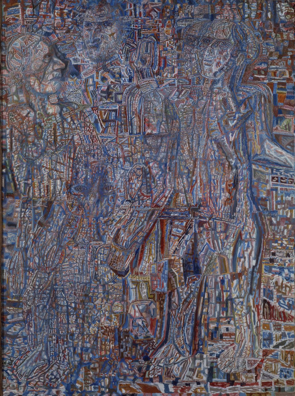 Gente, 1930 de Pavel Nikolayevich Filonov