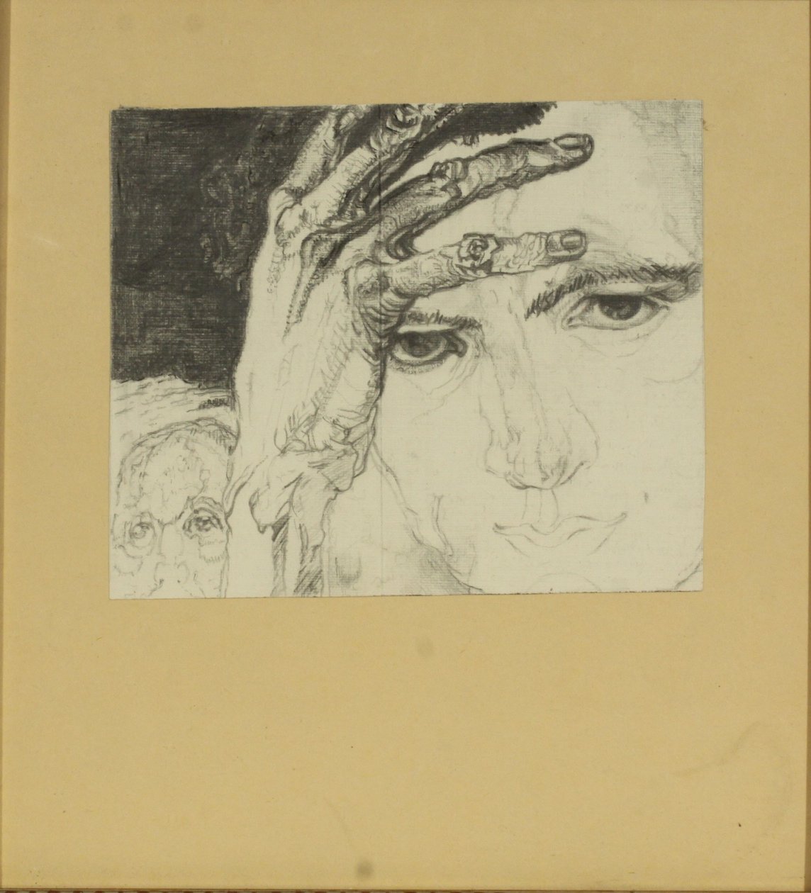Autorretrato de Pavel Nikolayevich Filonov