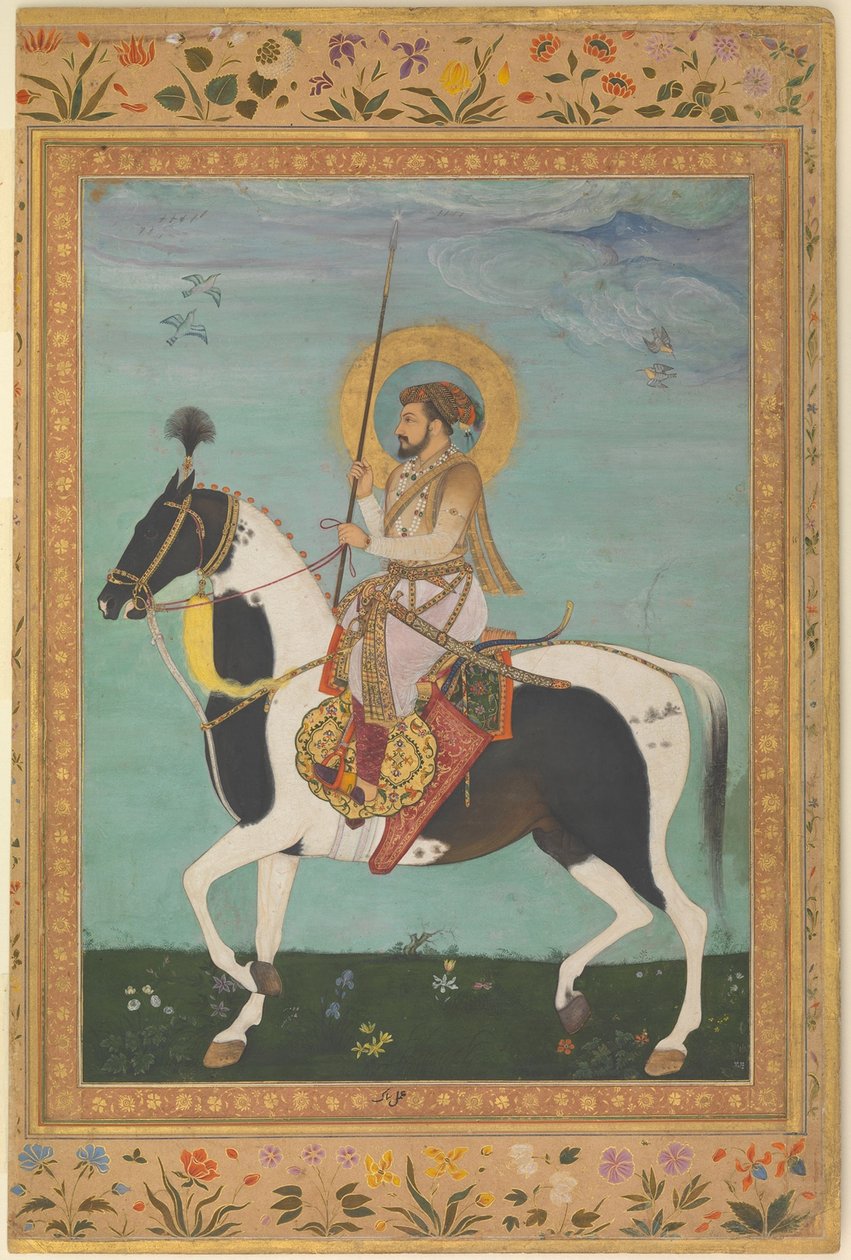 Shah Jahan a Caballo, c.1630 de Payag