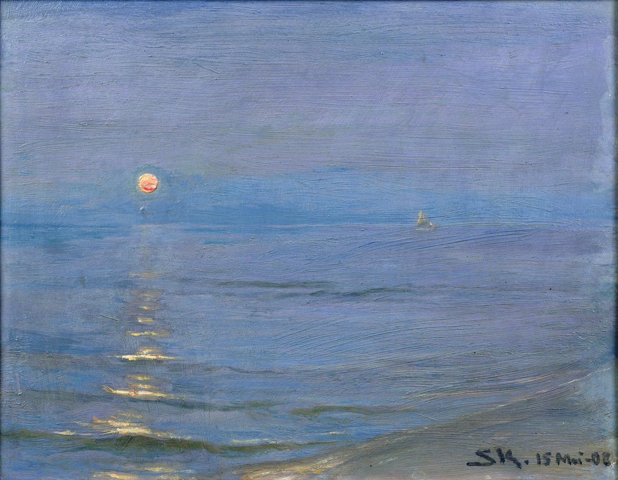 Tarde de verano, Skagen, 1908 de Peder Severin Krøyer