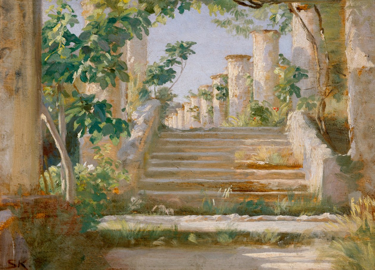 Logia en Ravello de Peder Severin Krøyer