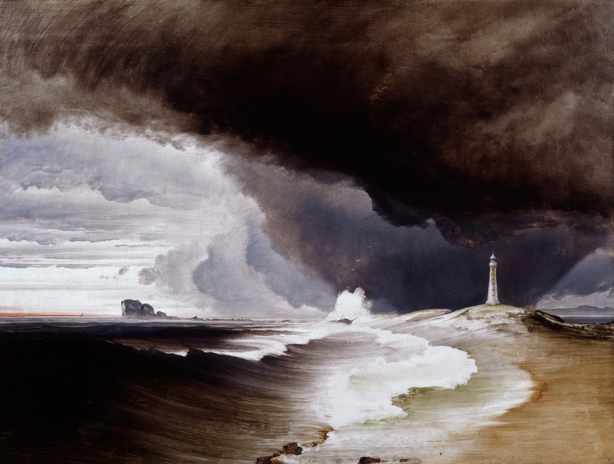 Faro de Vardø de Peder Balke
