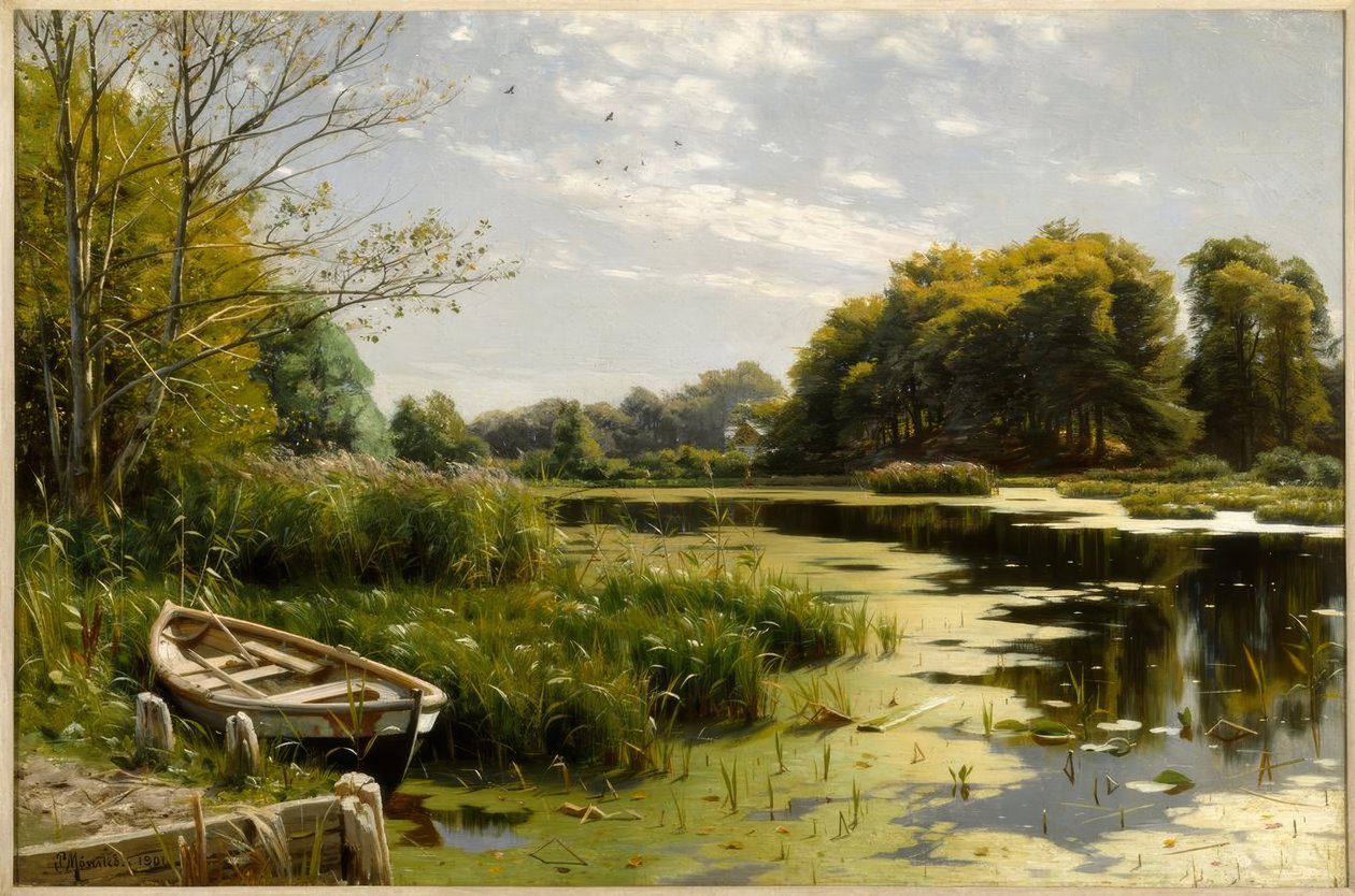 En el lago de Peder Monsted