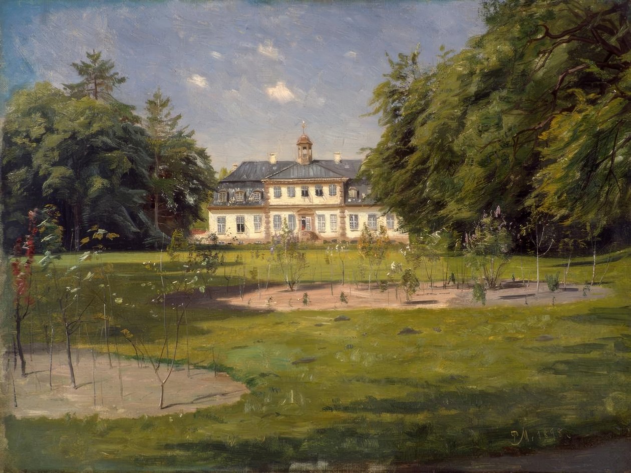 Castillo Sorgenfri de Peder Monsted