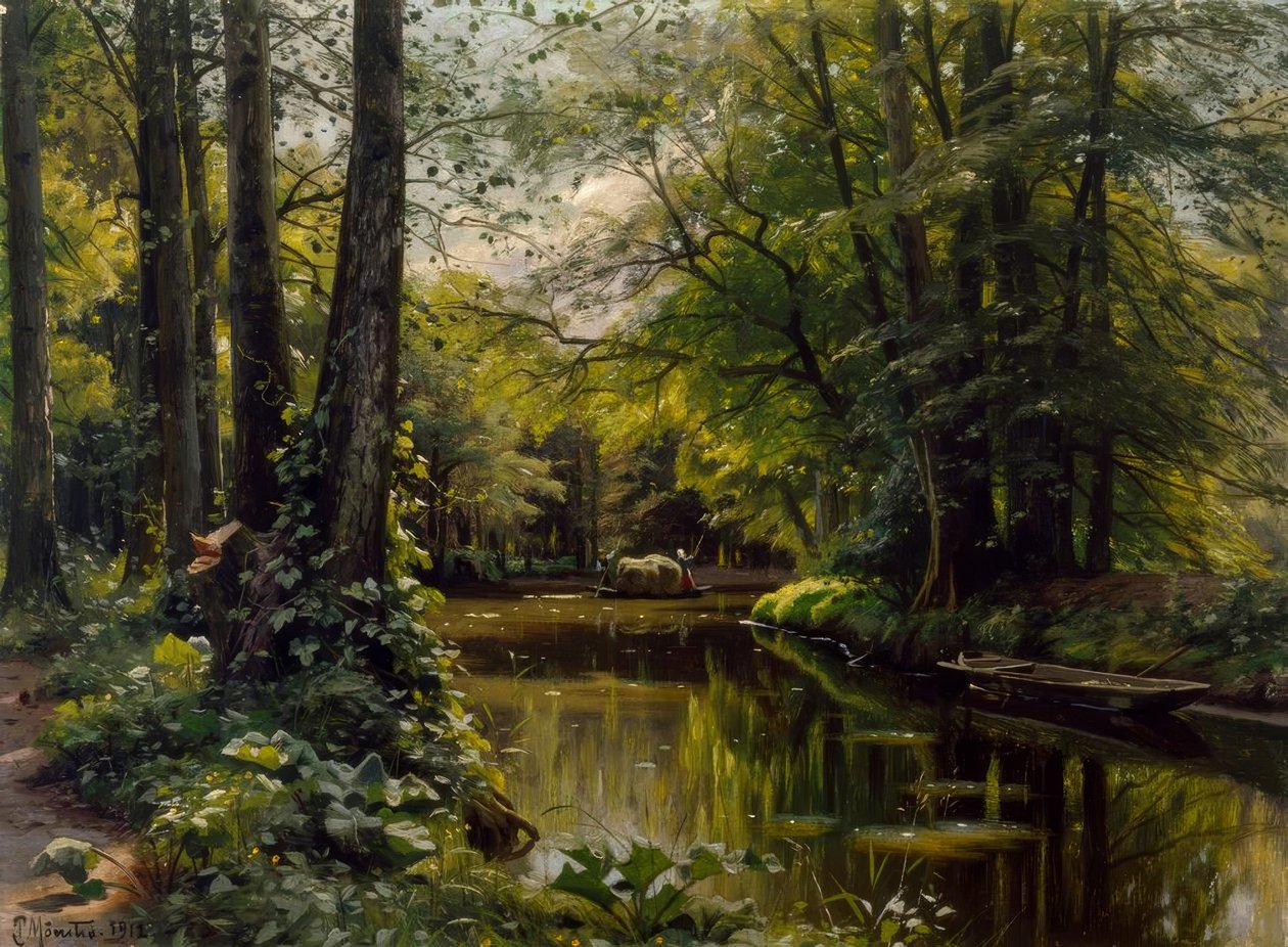 Verano en Spreewald de Peder Monsted