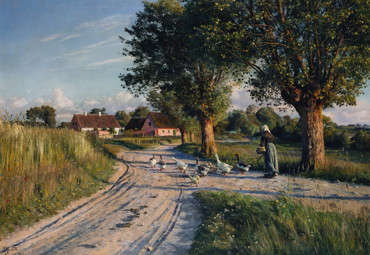 El camino a casa de Peder Monsted