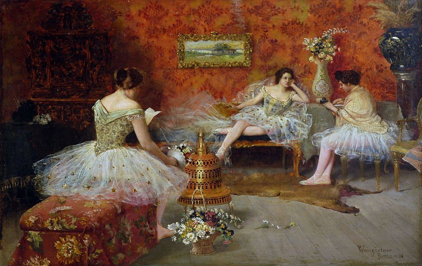 Bailarinas de Pedro Weingärtner