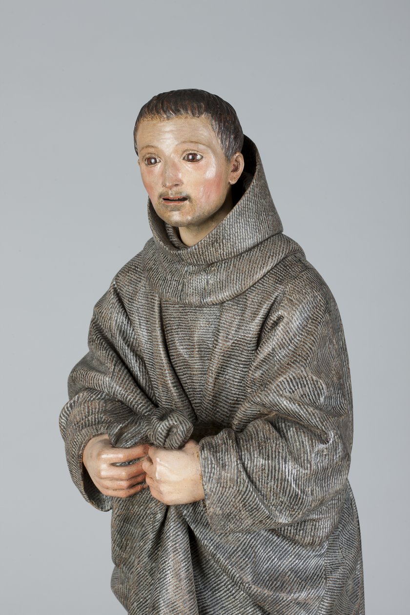 San Diego de Alcalá, c.1665-70 (madera policromada) de Pedro de Mena