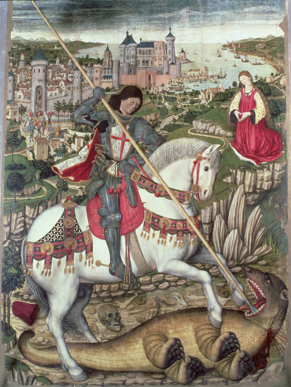 San Jorge y el Dragón de Pedro Nisart