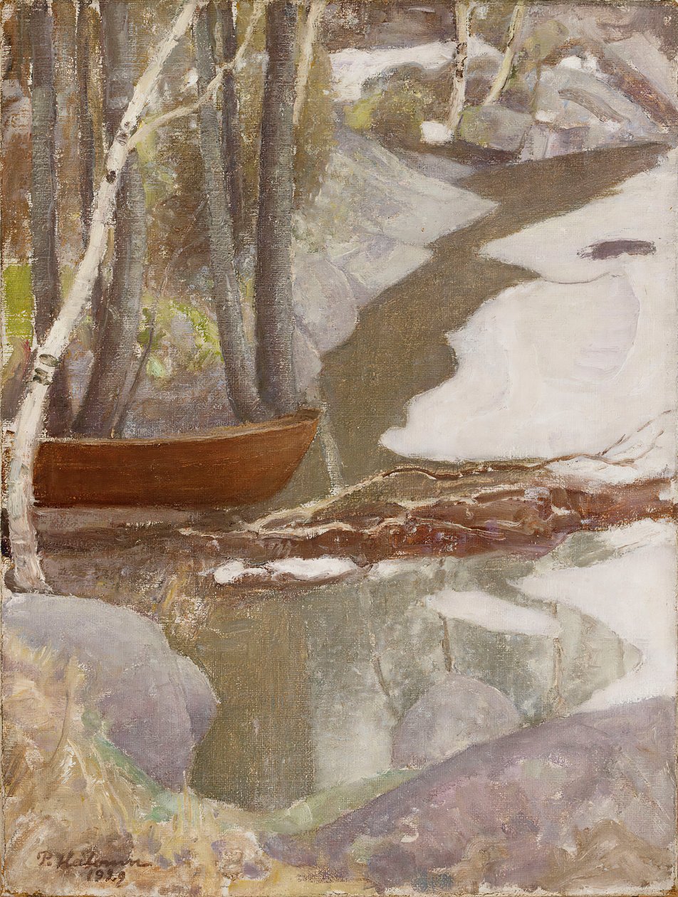 Paisaje de primavera, 1929 de Pekka Halonen
