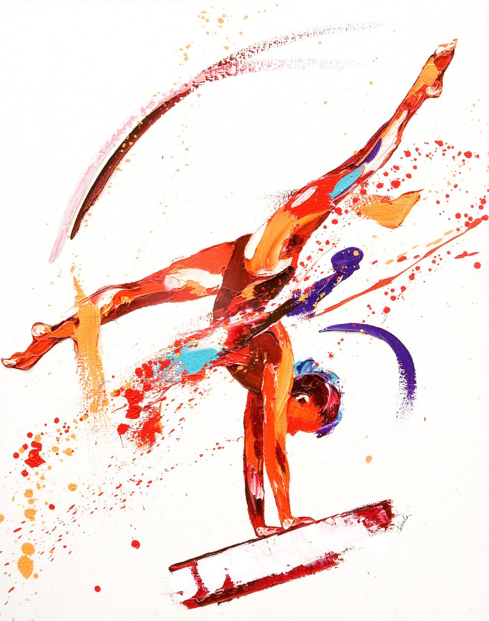 Gimnasta Uno, 2010 de Penny Warden