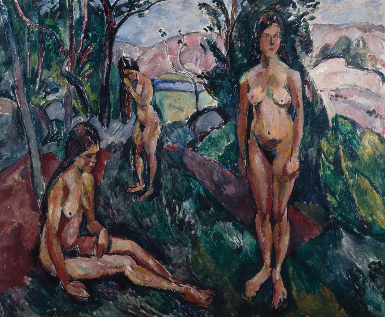 verano, 3 mujeres de Per Deberitz