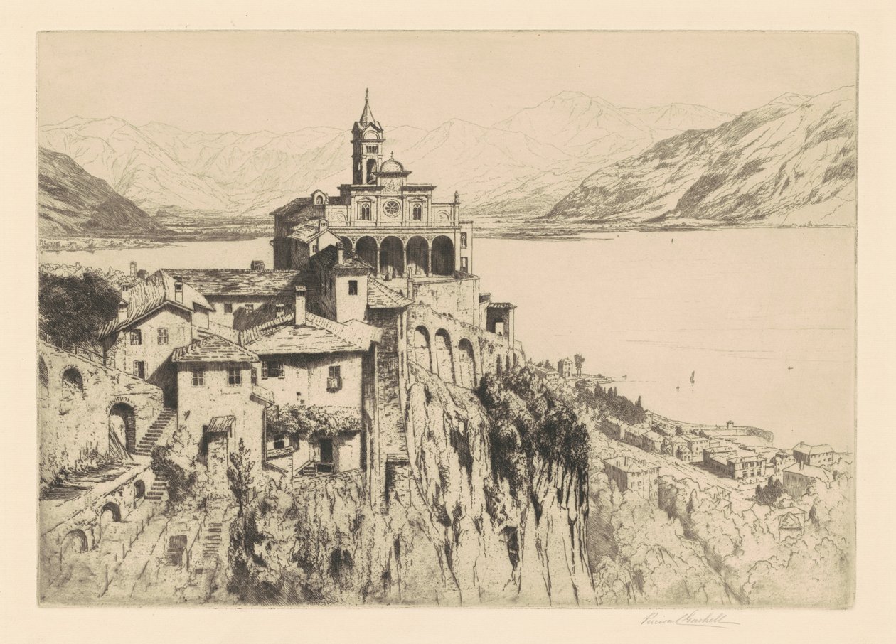 Santa Maria del Sasso, Locarno de Percival Gaskell