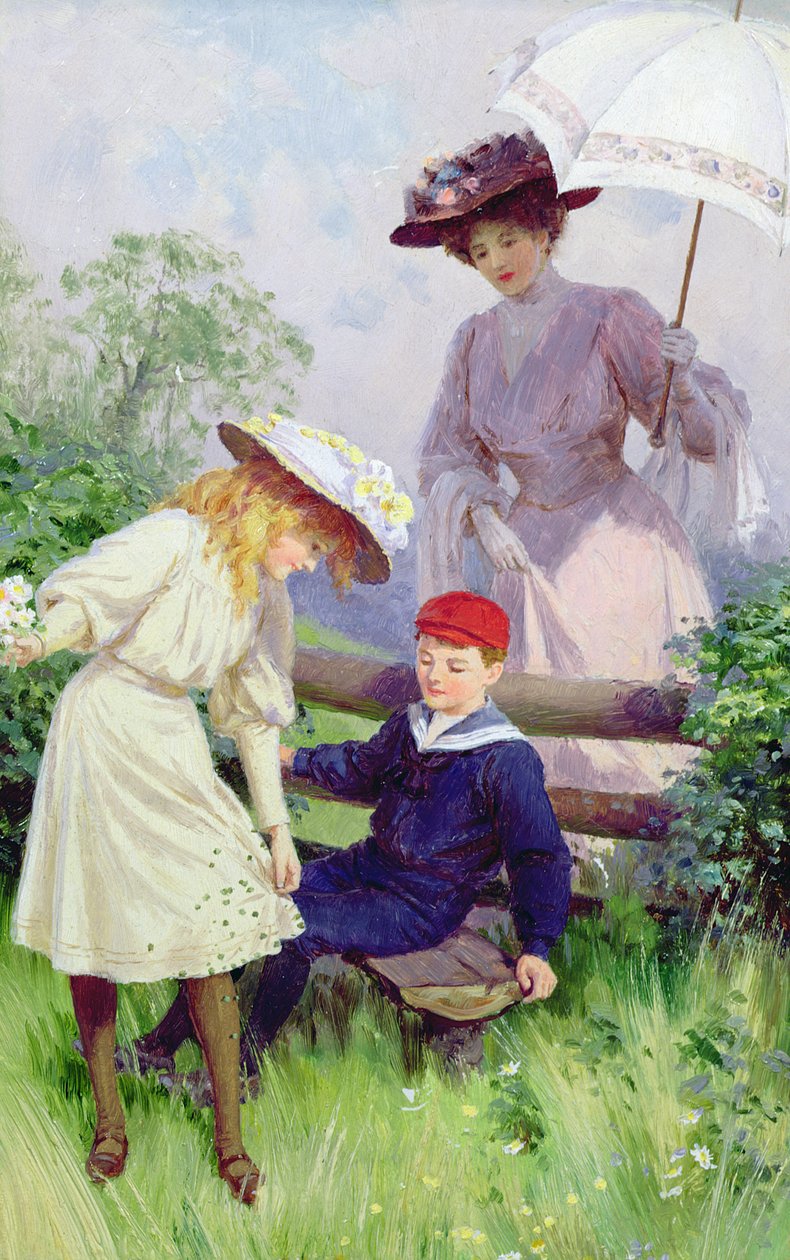 Semillas que viajan (óleo sobre tabla) de Percy Tarrant