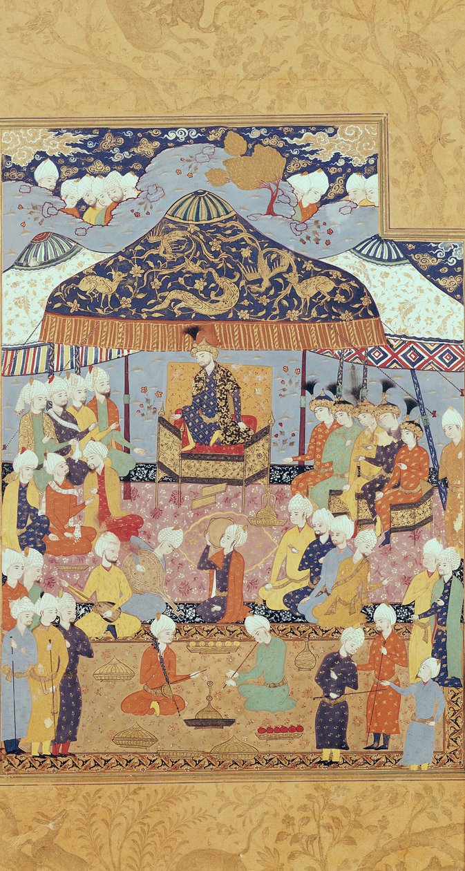 Una recepción principesca de Persian School