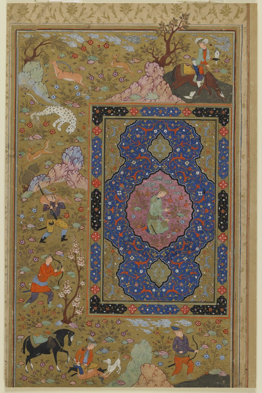Joven varón, c.1590-1610 de Persian School