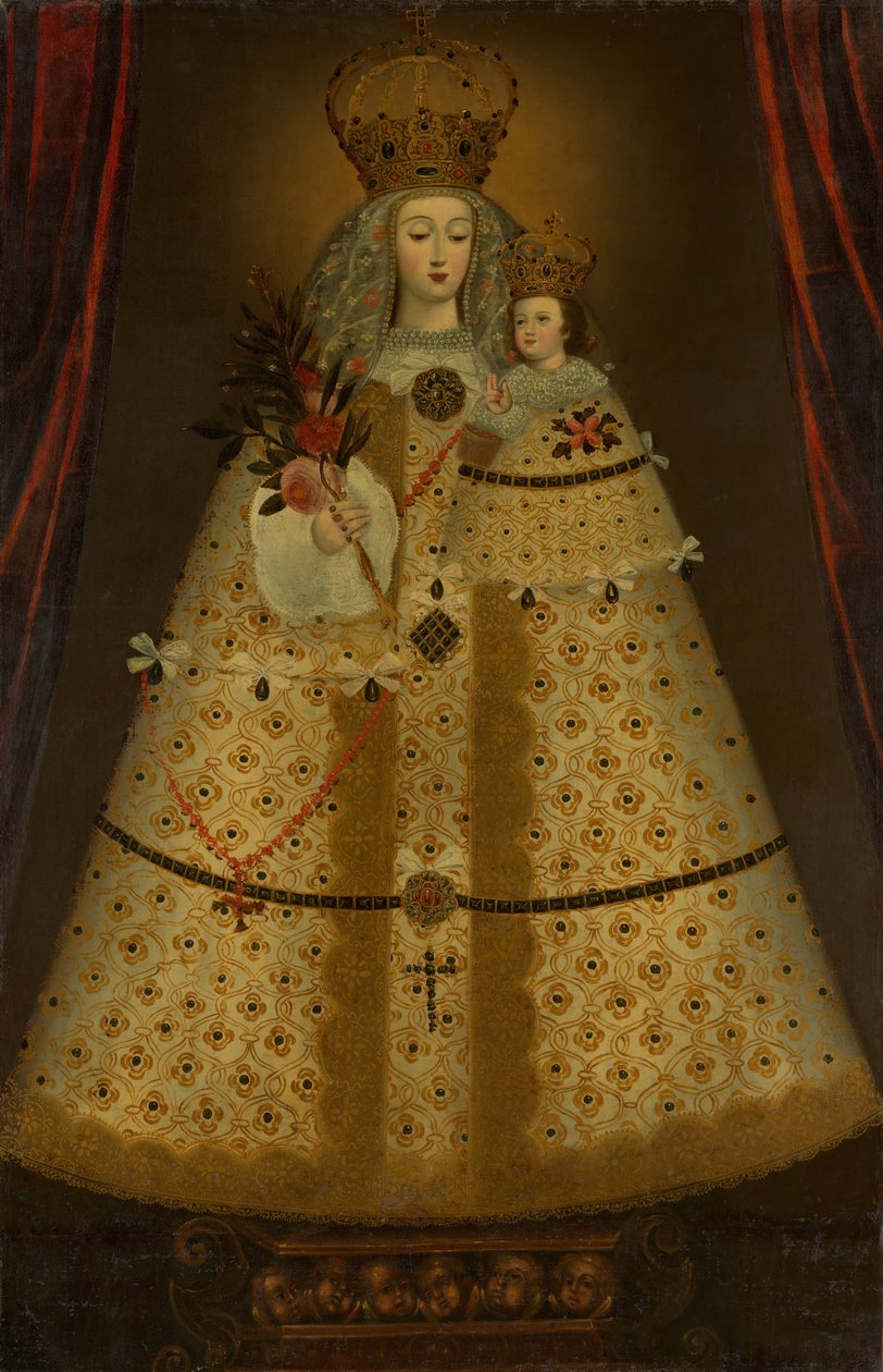 Nuestra Señora de Guápulo, siglo XVIII de Peruvian