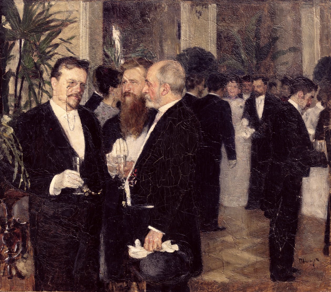 En el Baile, 1900 de Peter Alexandrovich Nilus
