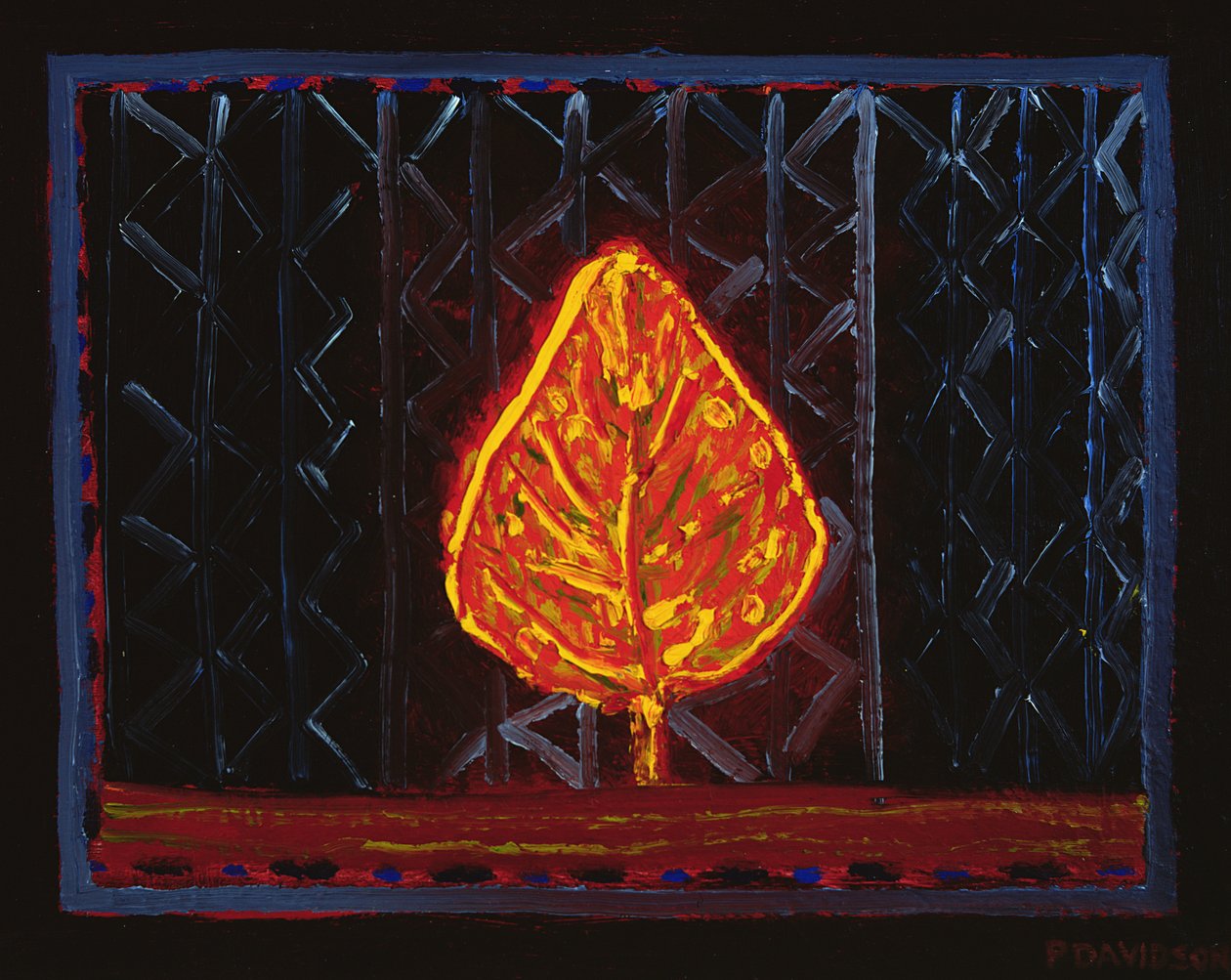 El arbusto brillante, 1996 de Peter Davidson