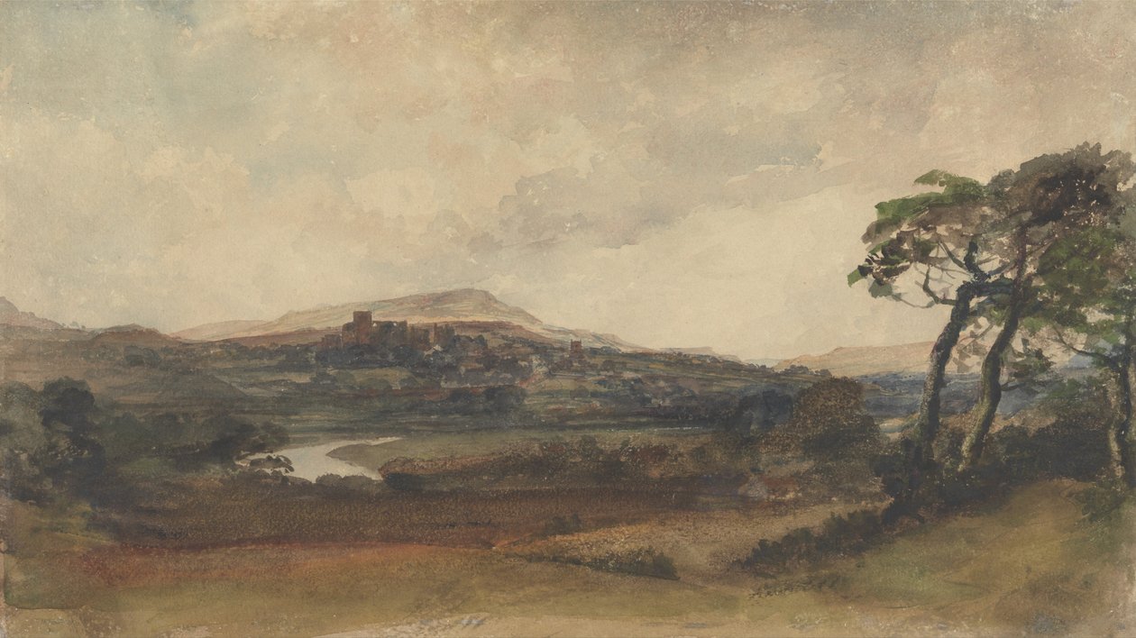 Middleham, Yorkshire de Peter de Wint